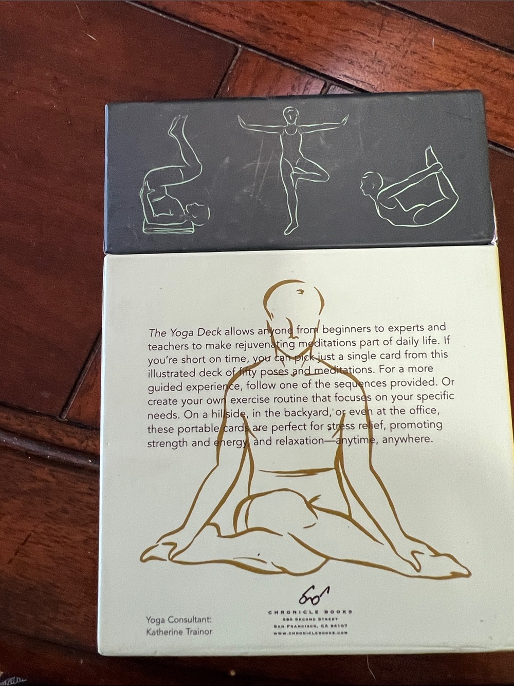 Yoga deck of cards. Good quality cards - Picture 3 of 6